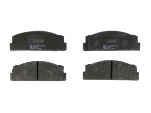 Купить GDB106 TRW Тормозные колодки передние Fiorino (0.9, 1.0, 1.3) без датчика износа